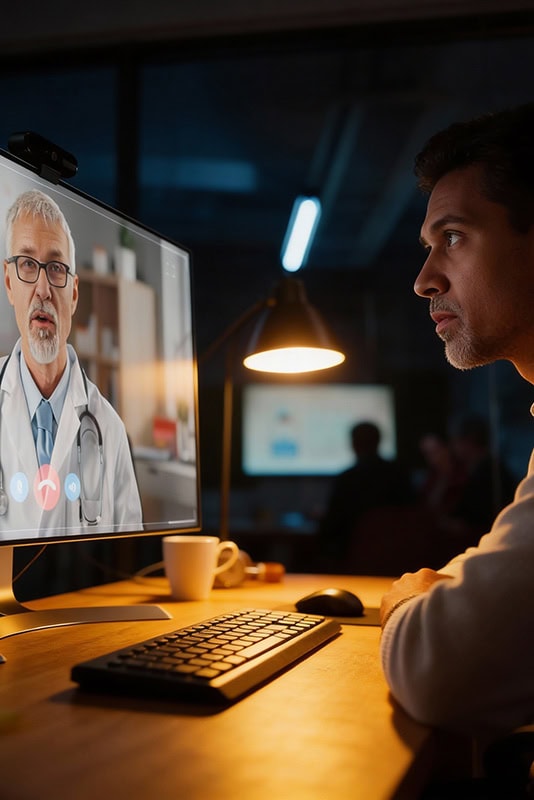 Deutschsprachige Tele-Sprechstunde – koordiniert von Prof. Dr. Markus Masin